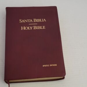 Santa Biblia Holy Bible, King James Version Reina Valera 1960 English Spanish